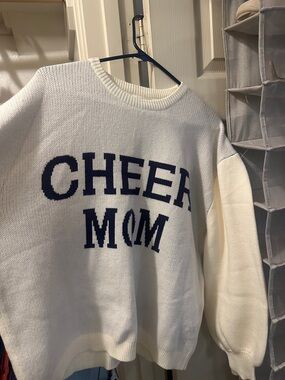 Cheer mom sweater size M